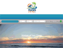 Tablet Screenshot of homesofsandiego.com